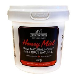 McKenzie's Country Farm Pure Canadian Honey Canada No.1 White Unpasturized Raw