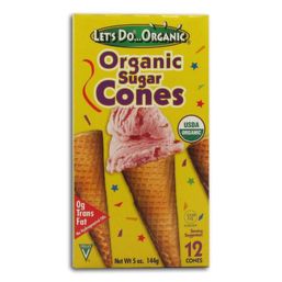 Let’s Do Organic Sugar Cones