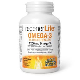 Natural Factors RegenerLife Omega 3 Ultra Strength
