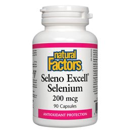 Natural Factors Seleno Excell Selenium - 200 mcg