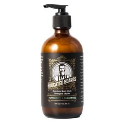 Educated Beards Beard and Body Wash - Peppermint Cedarwood