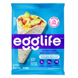 Egglife Everything Bagel Egg White Wraps