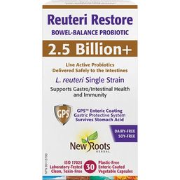 New Roots Herbal Reuteri Restore Probiotic