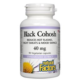Natural Factors Black Cohosh - 40 mg