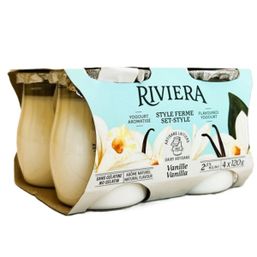 Riviera Set-Style Yogourt - Vanilla