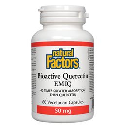 Natural Factors Bioactive Quercetin EMIQ - 50 mg