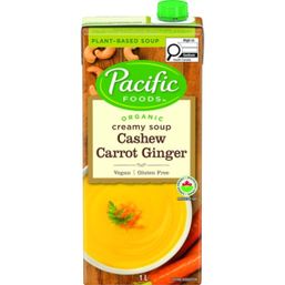 Pacific Soup - Cashew Carrot Ginger Soup