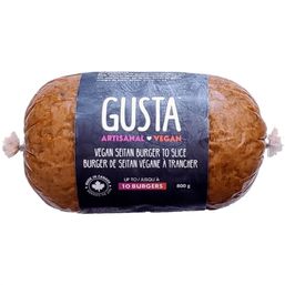 Gusta Foods Vegan Seitan Burger