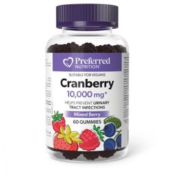 Preferred Nutrition Cranberry 10,000mg Vegan Gummies