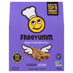 Freeyumm Oat Bars - Blueberry Oat