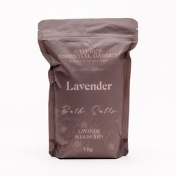 Nature's Essential Garden Aromatherapeutic Bath Salts - Lavender