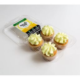 Nature's Flair Golden Lemon Cupcakes 4Pk