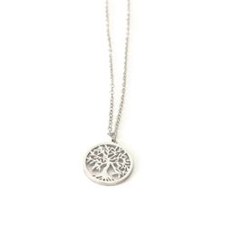 Royce and Oak Tree of Life necklace Silver