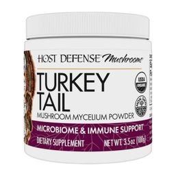 Host Defense Turkey Tail Mushroom Mycelium Powder