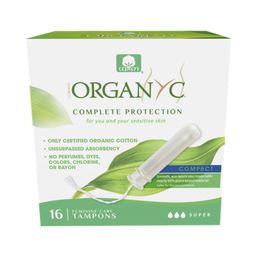 Organyc Compact - Tampons Super
