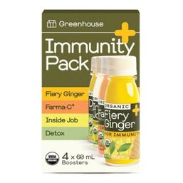 Greenhouse Immunity Pack Elixir 4x60 ML