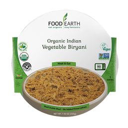 Food Earth Organic Vegetable Biryani