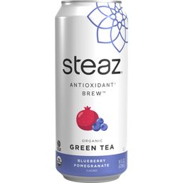 Steaz Green Tea - Antioxidant Brew - Blueberry Pomegranate Org.