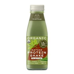Greenhouse Matcha Protein Shake, Organic
