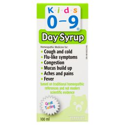 Homeocan Kids 0-9 Cough & Cold Herbal Syrup
