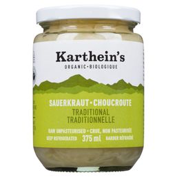 Karthein's Organic Raw Unpasteurized Sauerkraut - Traditional
