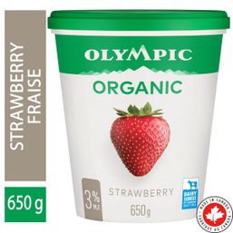 Olympic Organic Yogurt - Strawberry