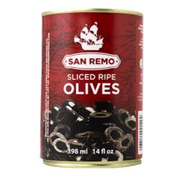 San Remo Black Sliced Olives