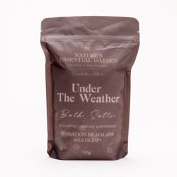 Nature's Essential Garden Aromatherapeutic Bath Salts - Under the Weather