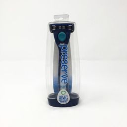 Preserve Shave 5 Razor System - Blue Case