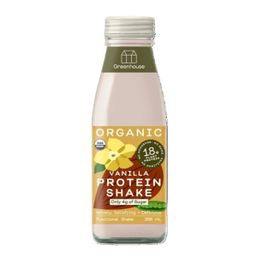 Greenhouse Vanilla Protein Shake, Organic