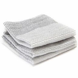 Full Circle Tidy Dish Cloths - Grey, Black