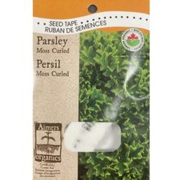 Aimers Organics Seed Tape - Parsley Moss Curled