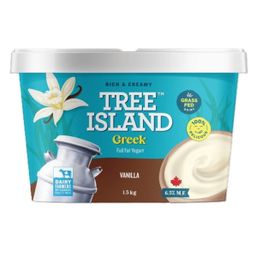 Tree Island Yogurt Greek Vanilla Yogurt