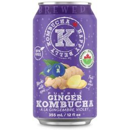 Happy Belly Kombucha Kombucha - Purple Ginger