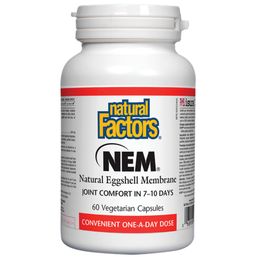 Natural Factors NEM - Natural Eggshell Membrane - 500 mg