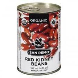 San Remo Canned Red Kidney Beans Organic