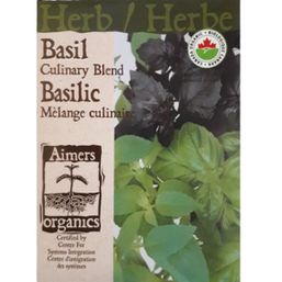 Aimers Organics Culinary Blend Basil