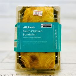 UpMeals Pesto Chicken Sandwich