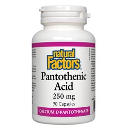 Natural Factors Pantothenic Acid - 250 mg