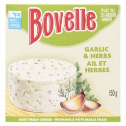 Bovelle Soft Fresh Garlic & Herb Cheese