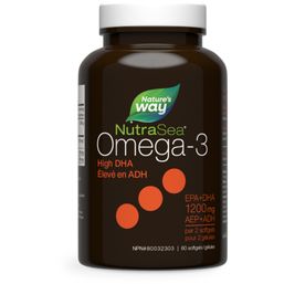 Nature's Way NutraSea Omega-3 High DHA - Fresh Mint 1,200 mg EPA + DHA