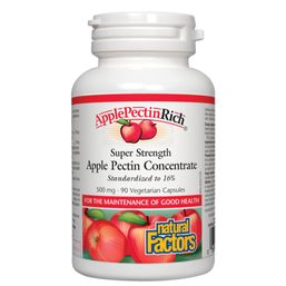Natural Factors ApplePectinRich Super Strength Apple Pectin Concentrate - 500 mg