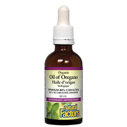 Natural Factors Organic Oil Of Oregano