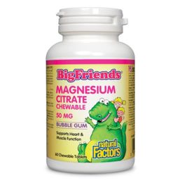 Natural Factors Big Friends Magnesium Citrate