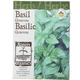 Aimers Organics Genovese Basil