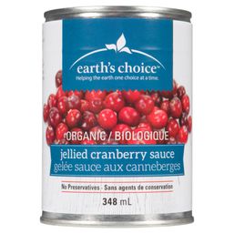 Earth's Choice Cranberry Sauce - Jellied