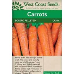 West Coast Seeds Seeds - Bolero F1 Carrot