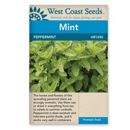 West Coast Seeds Seeds - Peppermint