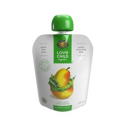 Love Child Organics Organic Puree - Pears Kale Peas 6+ months