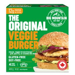 Big Mountain Foods Original Veggie Patty 4 Patties